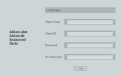 Masters DDB File Managing system